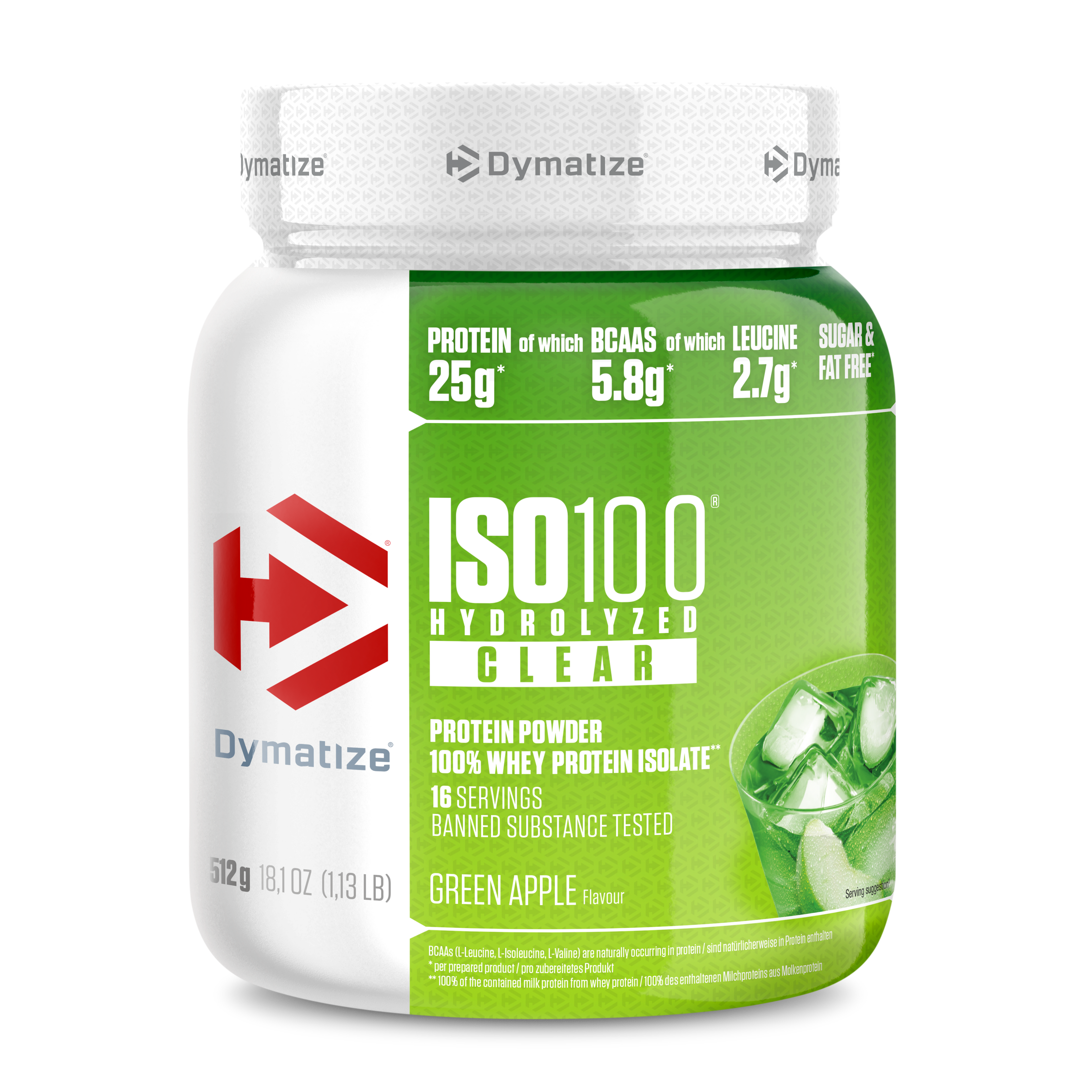 ISO100® HYDROLYZED CLEAR