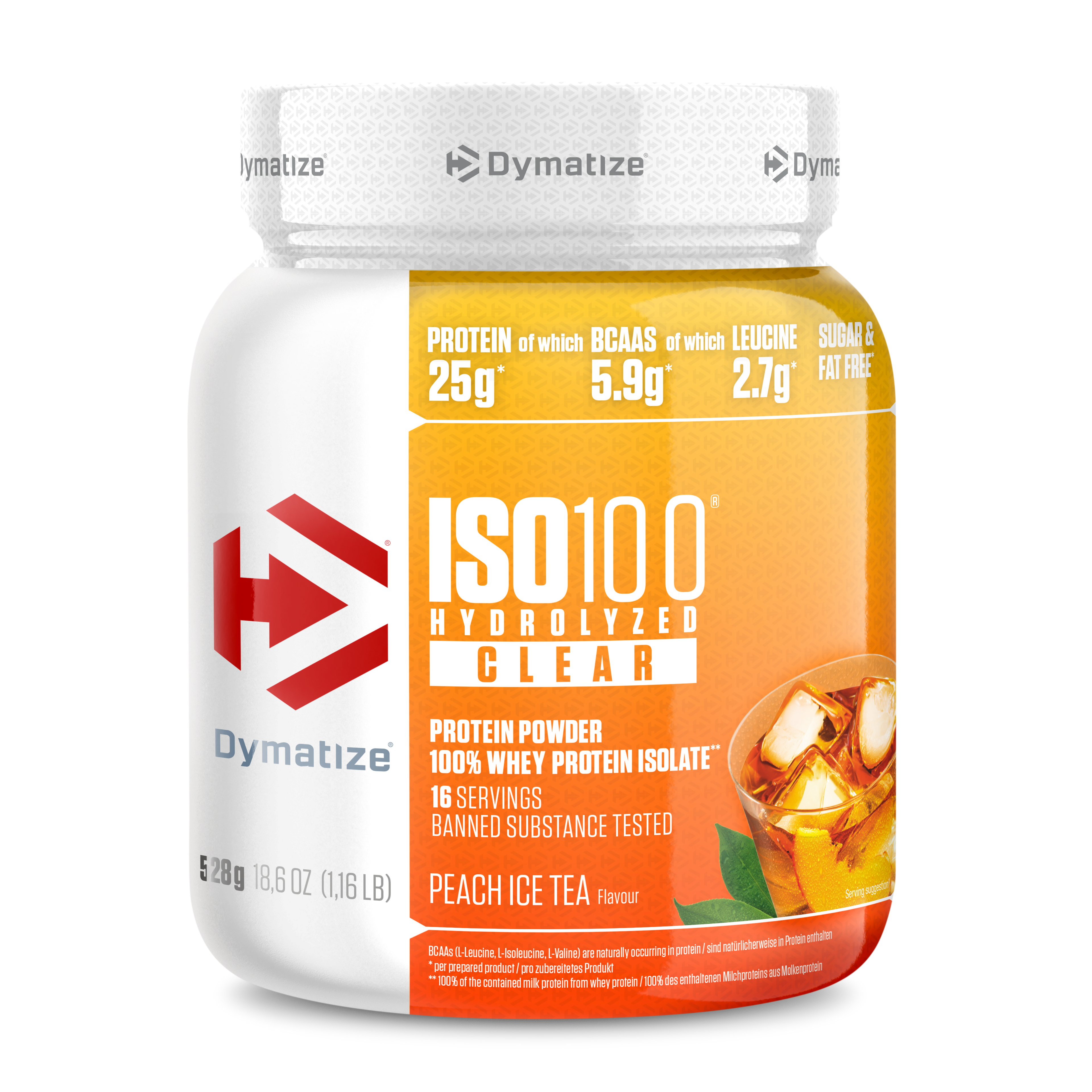 ISO100® HYDROLYZED CLEAR