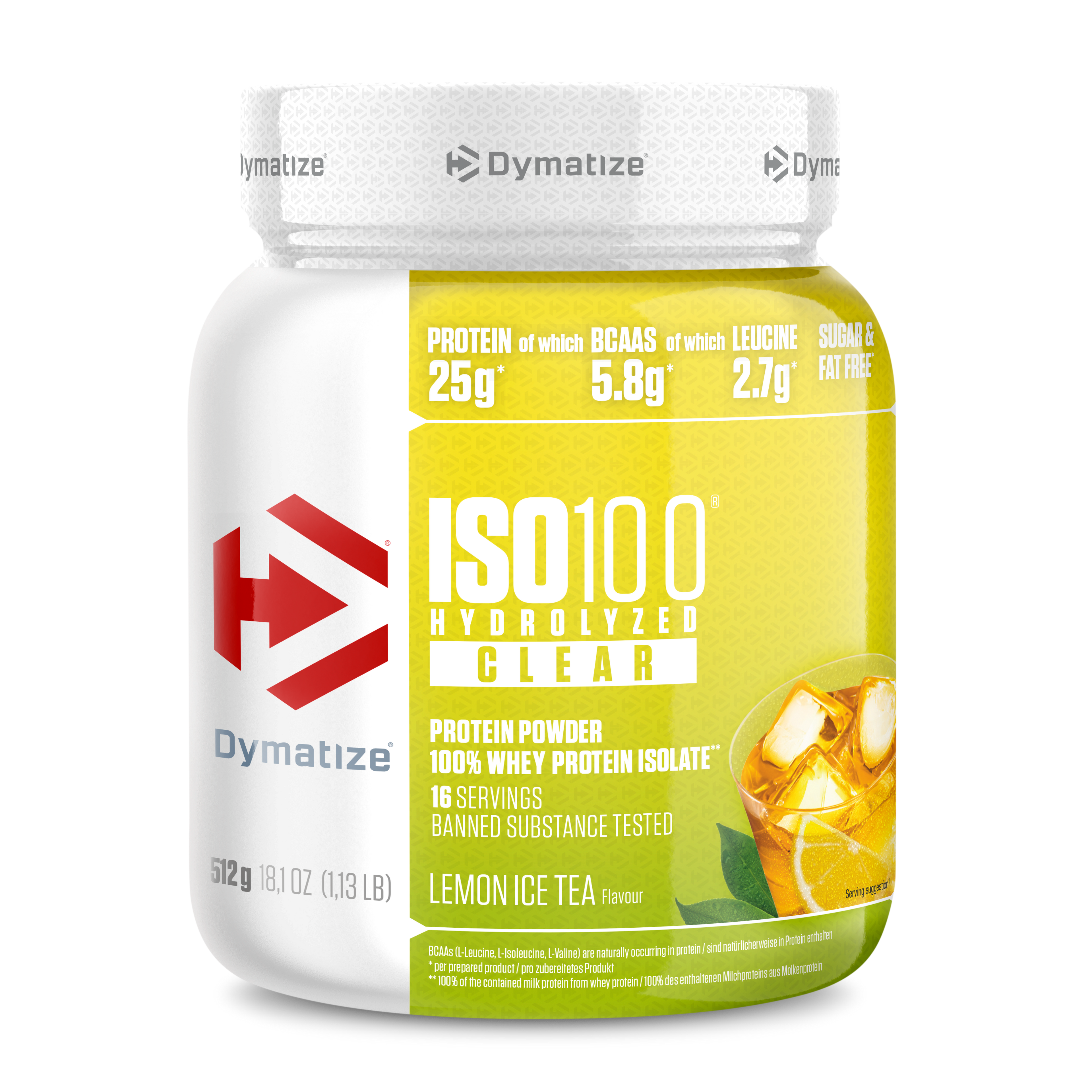 ISO100® HYDROLYZED CLEAR